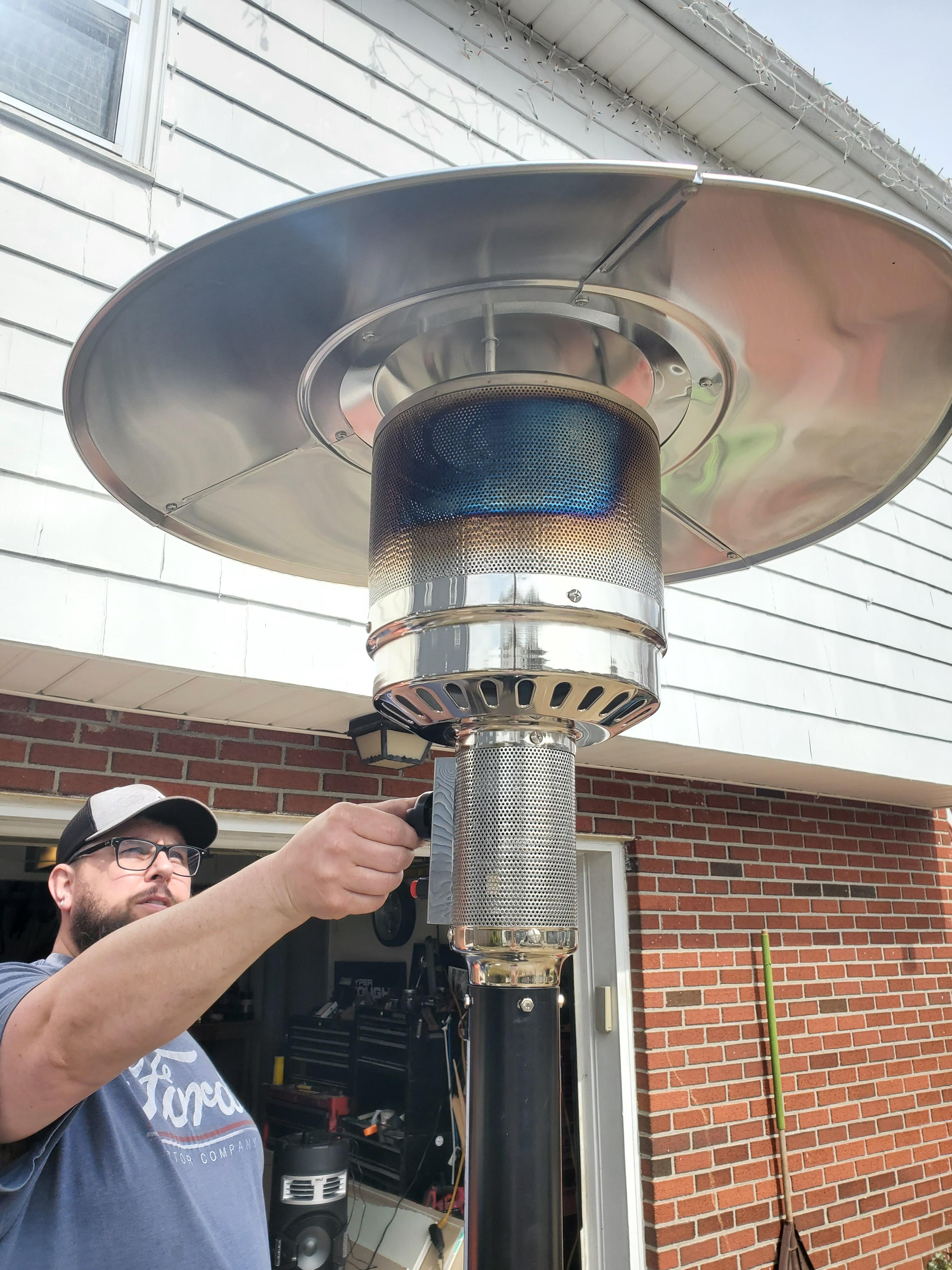 50/mo Finance Terra Hiker 55,000 BTUs Outdoor Patio Heater