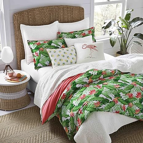 Nine Palms 223899 Del Carmen Comforter Set Twin Bright Green