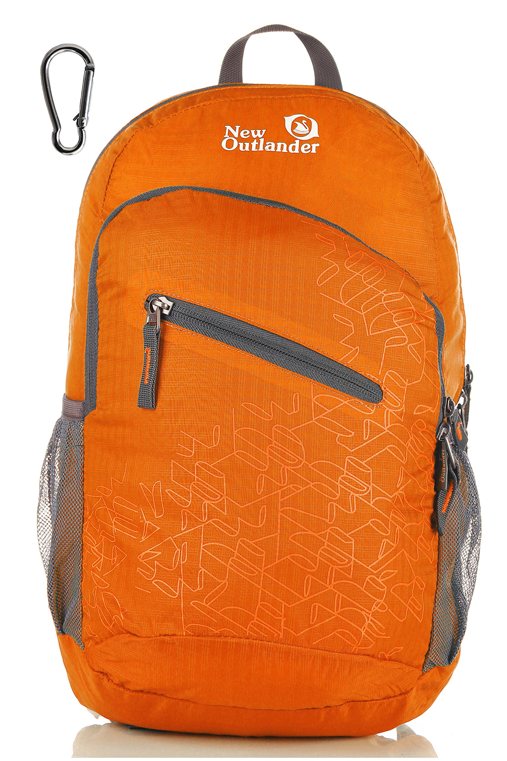 outlander ultra lightweight packable water resistant travel hiking backpack daypack handy foldable camping outdoor backpack