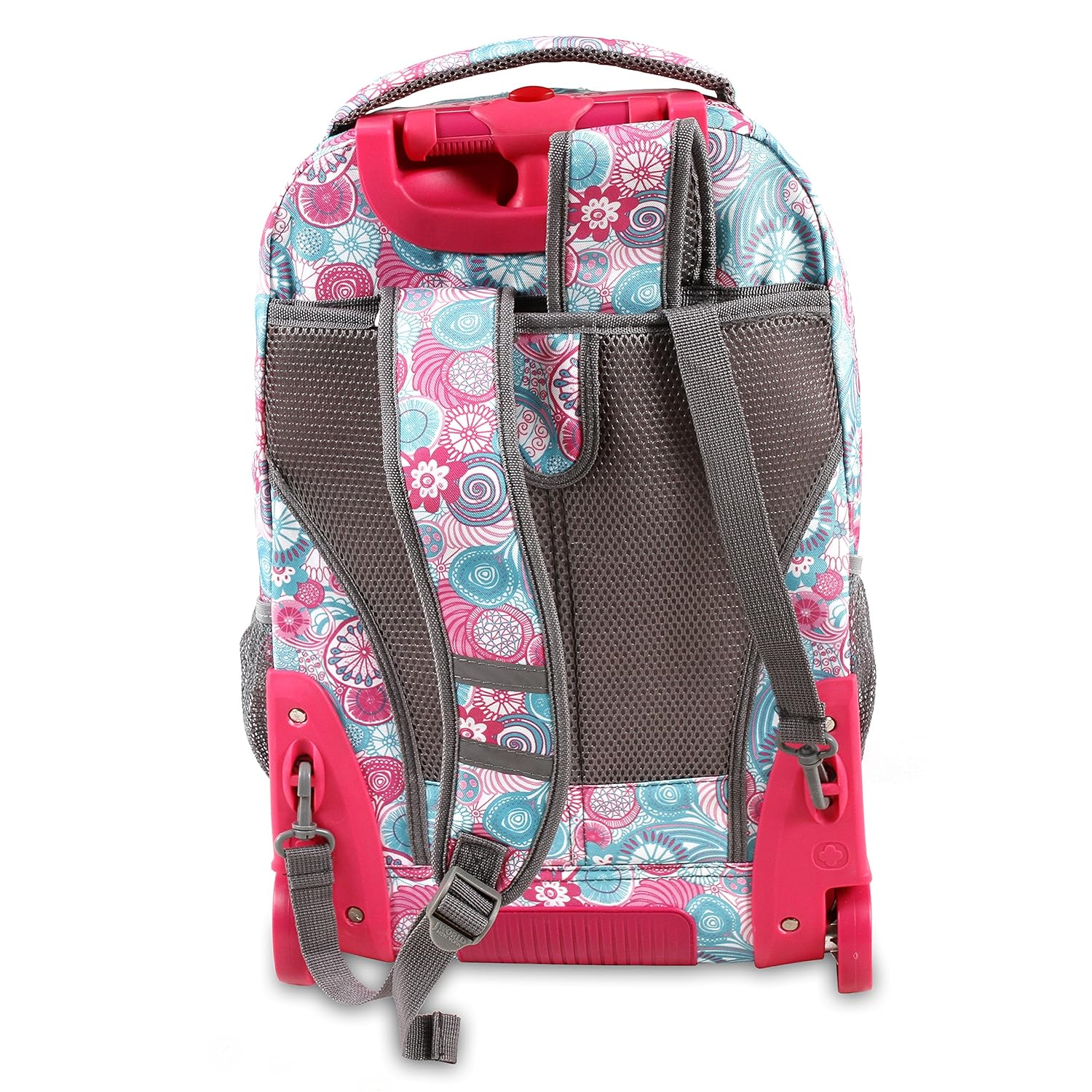 J World New York Sundance Laptop Rolling Backpack For Schooling Travel Inch Computers Accessories Laptop Accessories