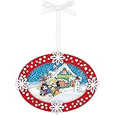 Hallmark Keepsake Christmas Ornament 2025, Disney Mickey and Friends Sending Season's Greetings, Papercraft, Gifts for Disney Fans