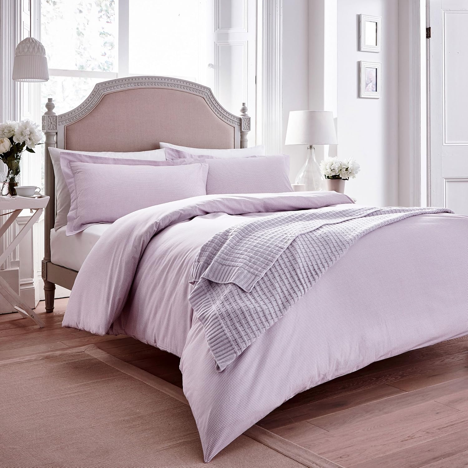 Helena Springfield Bedding, Chatsworth Double Duvet Cover Set, Lavender Amazon.co.uk Kitchen