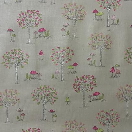 Forest Taupe 100 Lifestyle Cotton Print Woodlands Collection Boys