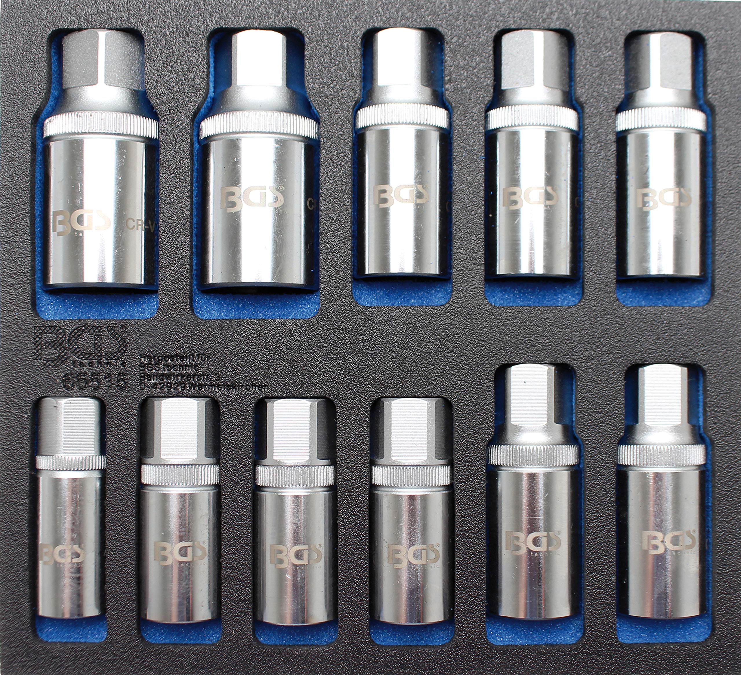 BGS 65515 | Tool Tray 1/6: Stud Extractor Set | 5 - 16 mm | 11 pcs.