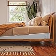 Avana Mattress Elevator with Polycotton Covers - Under Bed 7-Inch Incline Foam Lift, White, Full Size