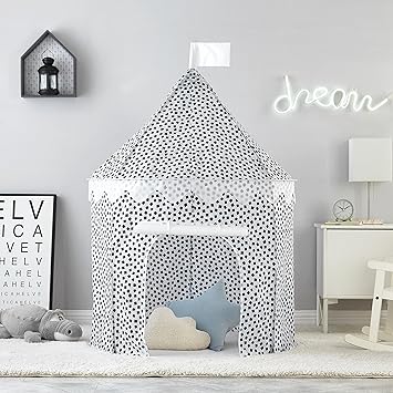 circular kids play tent