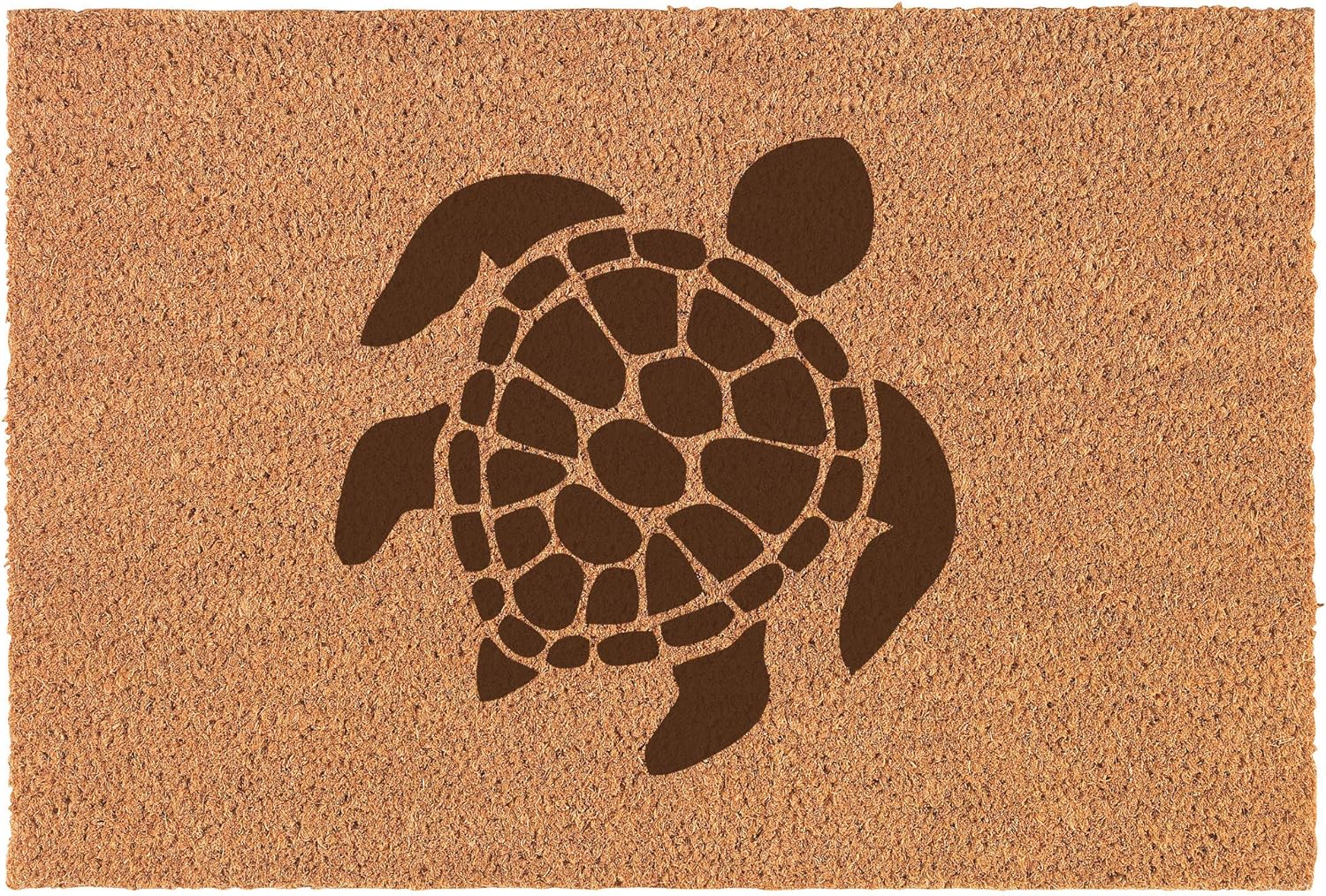 Amazon Com Daylor Coir Door Mat Entry Doormat Sea Turtle Garden Outdoor