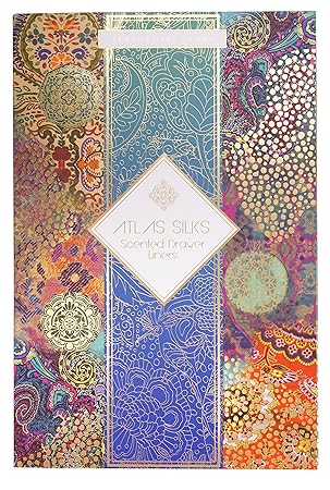 Heathcote Atlas Silks Scented Drawer Liners Amazon Co Uk Kitchen