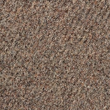 Kunstrasen Rasenteppich mit Noppen | Höhe ca. 10,3mm | 133, 200 und 400 cm Breite | braun beige | Meterware, verschiedene Grö