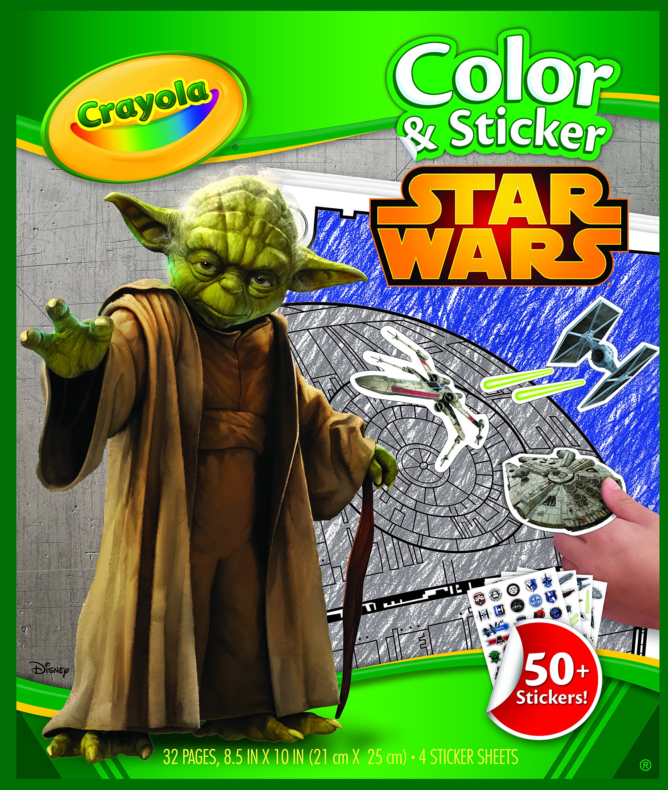 Crayola Star Wars Color & Sticker Book