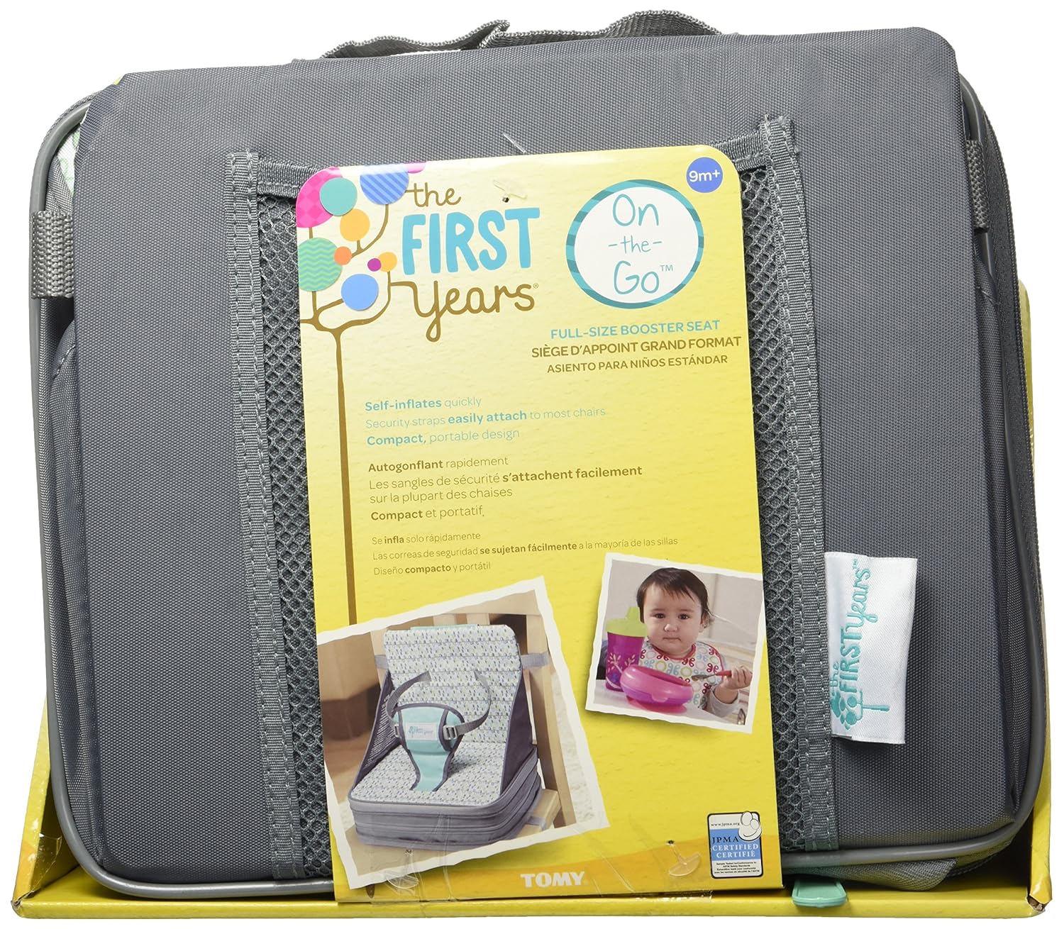 The First Years On-The-Go Booster Seat : Chair Booster Seats : Baby