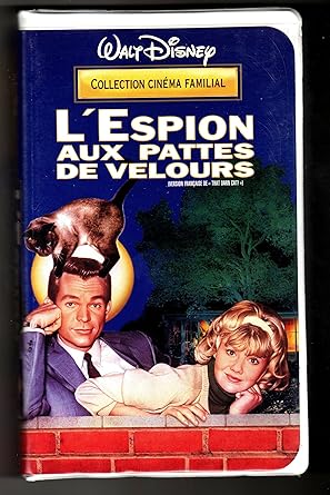 L Espion Aux Pattes De Velours Collection Cinema Famililiale En Francais Film Vhs Ntsc Hayley Mills Dean Jones Dorothy Provine Roddy Mcdowall Neville Brand Robert Stevenson Bill Walsh Ron Miller Walt Disney Amazon Ca