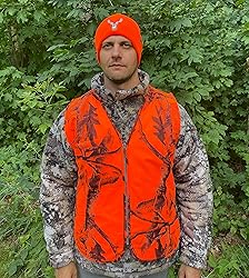 Klarny Camo Orange Vest - High