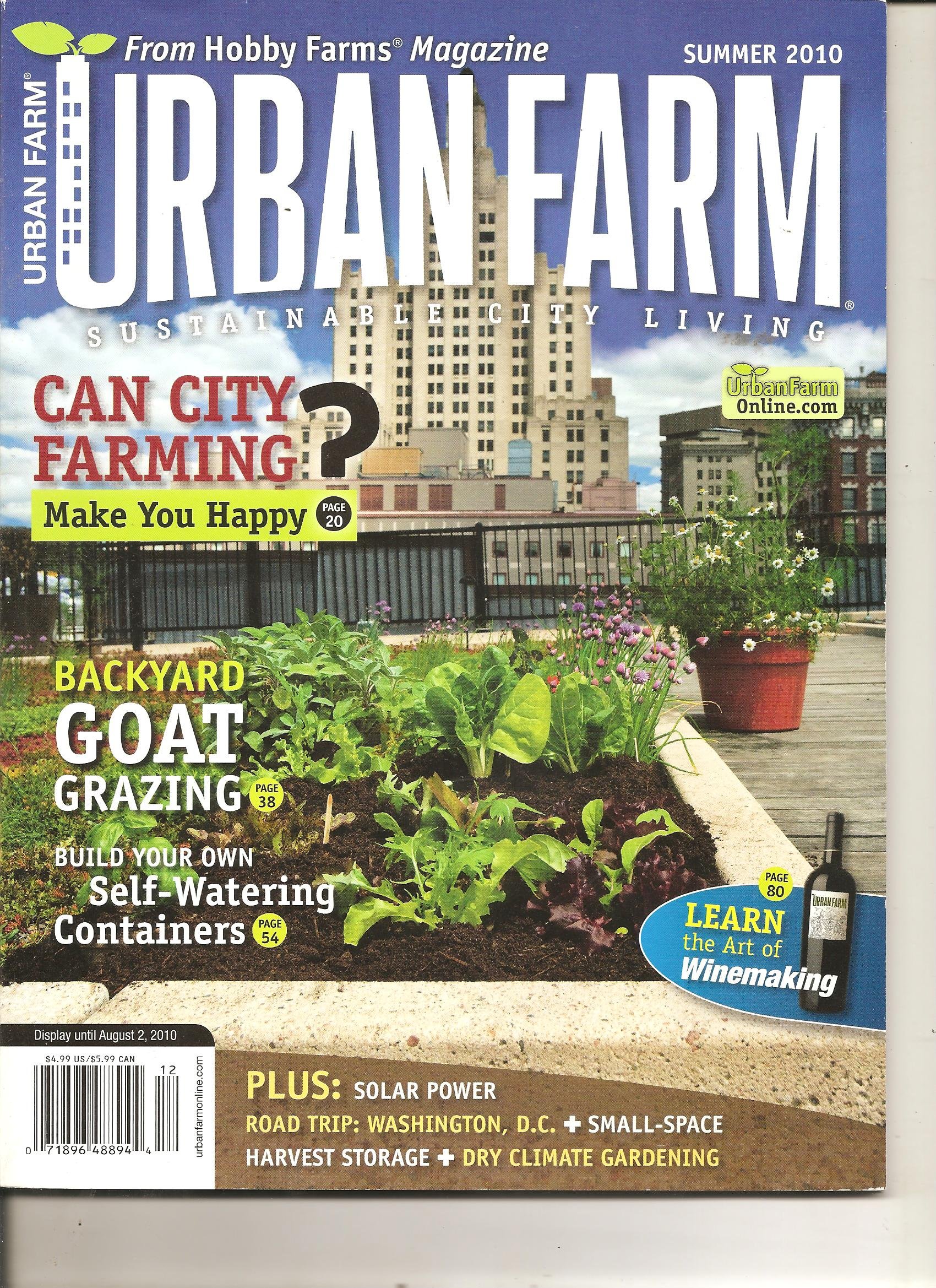 Urban Farms Magazine Can City Farming Make You Happy Summer