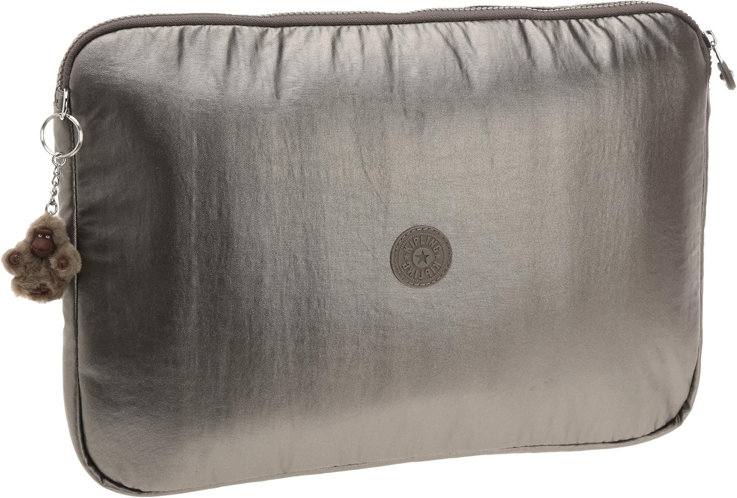 Kipling Unisex Adult Digi 15 Laptop Sleeve Combo, Grey, K12767822