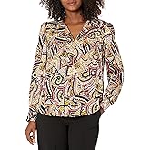 Jones New York Women's L/S Simplified Utility Blouse