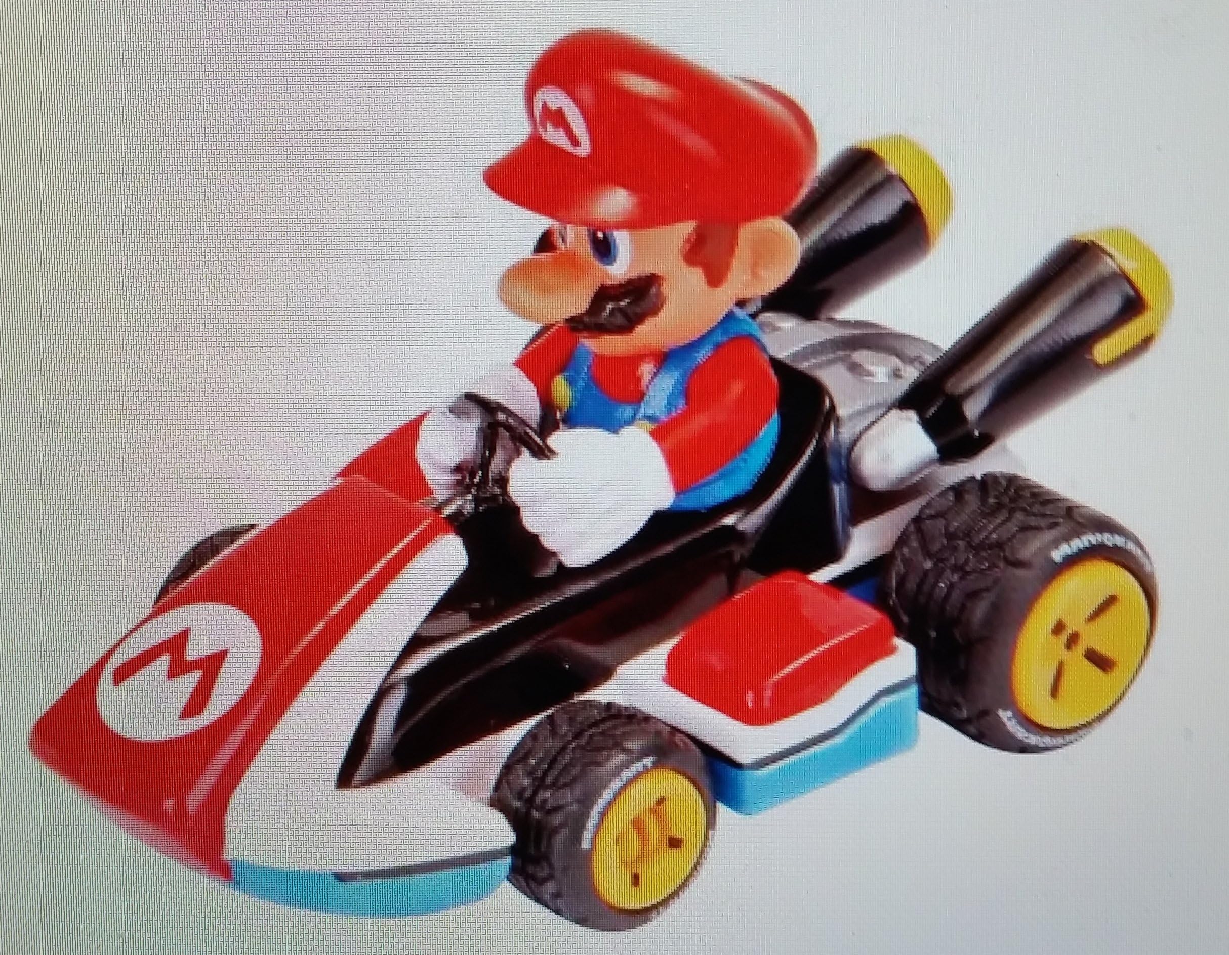 Pull Speed MarioKart Mario 19315 Pull Back Action Race Car