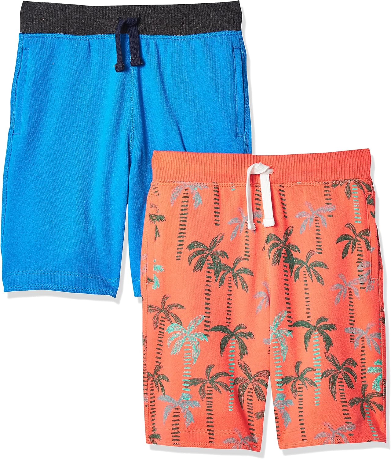  Brand - Spotted Zebra Boys' French Terry Knit Shorts: Clothing