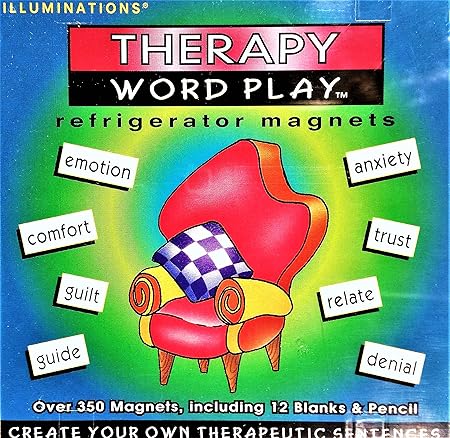 Juego de palabras imanes para nevera - terapia: Amazon.es: Hogar