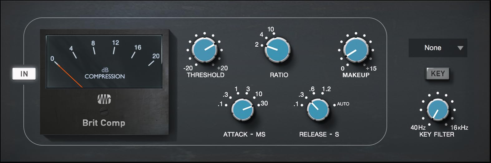 PreSonus Brit Comp Fat Channel Plug-in [Online Code]