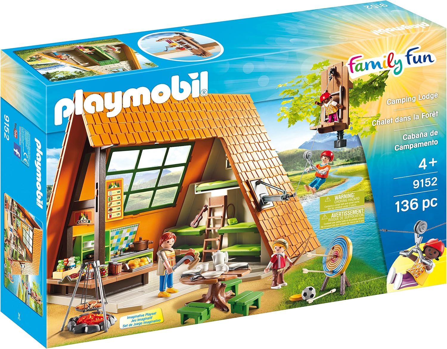 campamento de playmobil