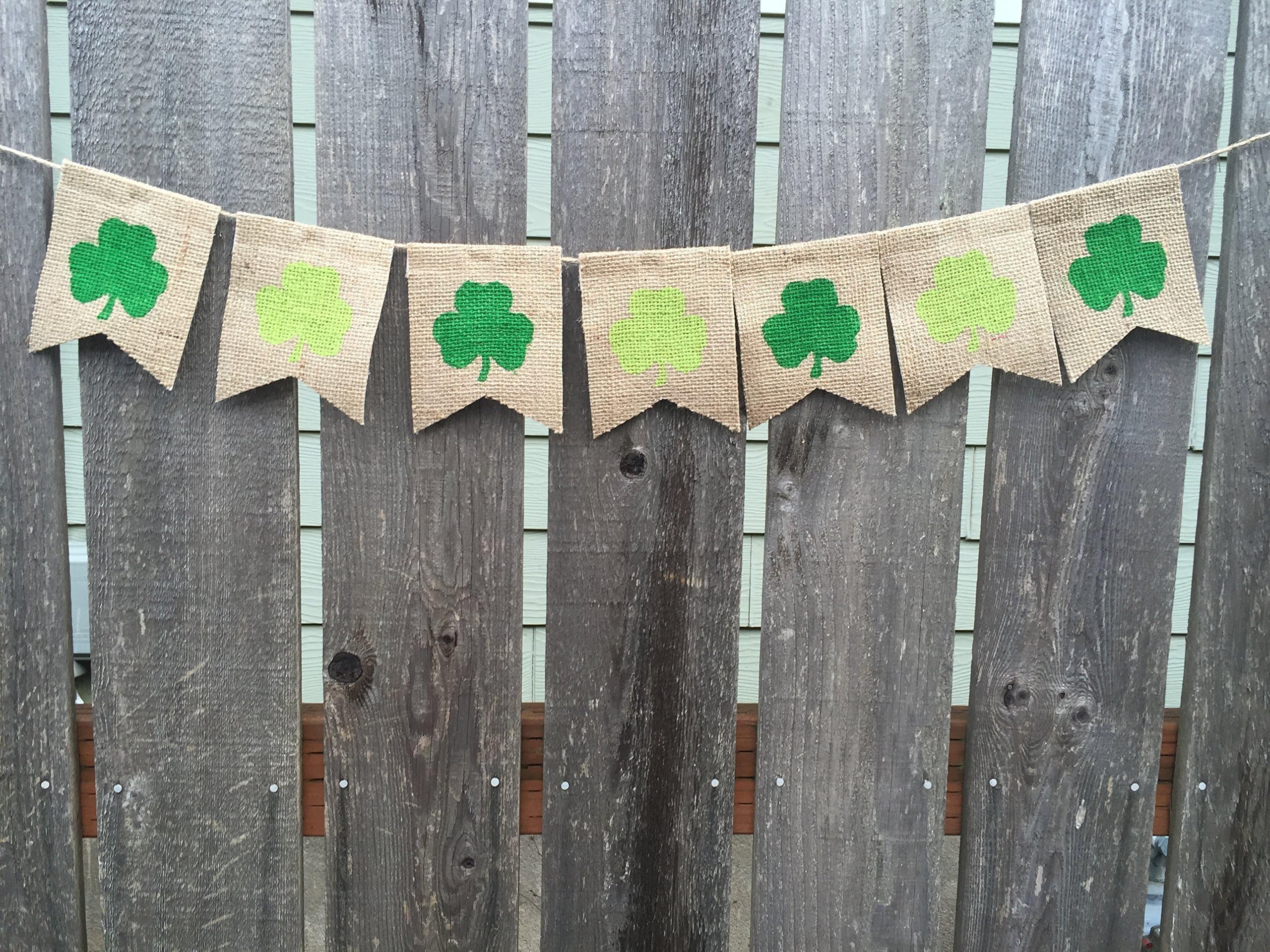 St Patricks Day decoration, Lucky Banner, St Patricks Day Banner, St Pattys day March Sign, Party Decor
