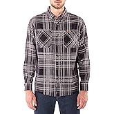 Smith's Workwear Mens Two-Pocket Button Down Flannel Shirt