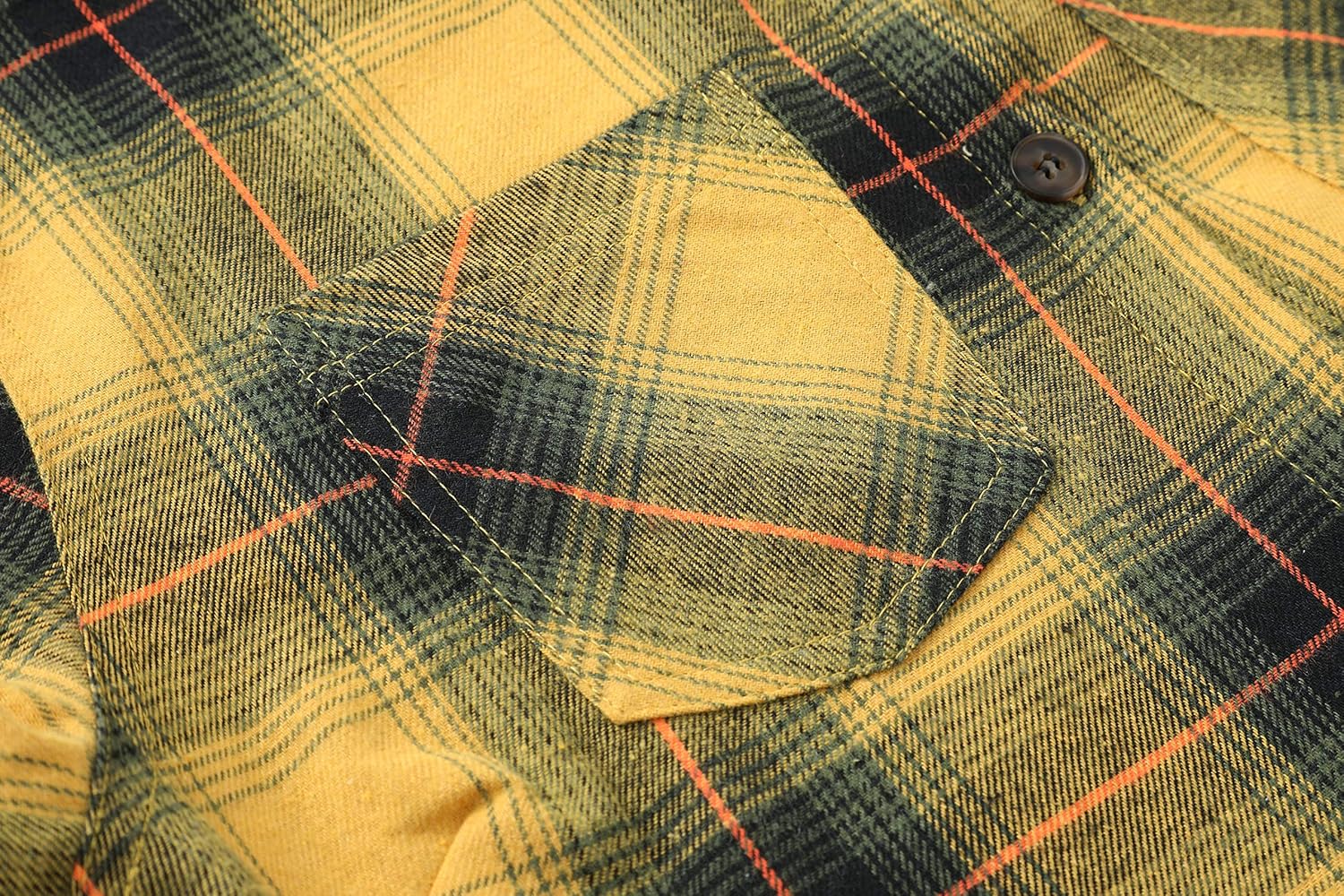 ZENTHACE Women's Thermal Fleece Lined Plaid Button Down Flannel Shirt Jacket at  Women’s Clothing store