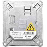 Replacement Xenon HID Ballast for BMW, Mini, Audi, Cadillac with AL 307 329 153 and 307 329 193 Headlight Control Unit Module 63117182520, 25806714
