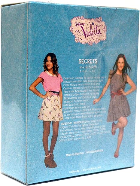 Violetta Disney Perfume Cologne Music - Love - Secrets - Original by Disney