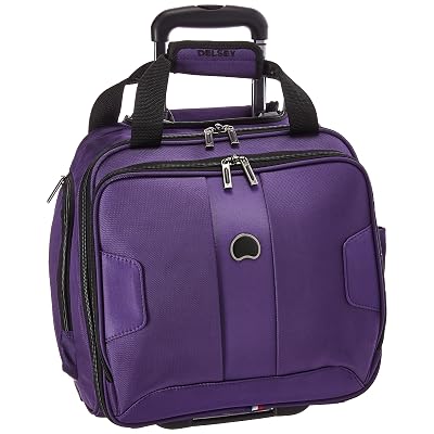 Delsey Paris Luggage Sky Max 2 Wheeled Underseater, Purple