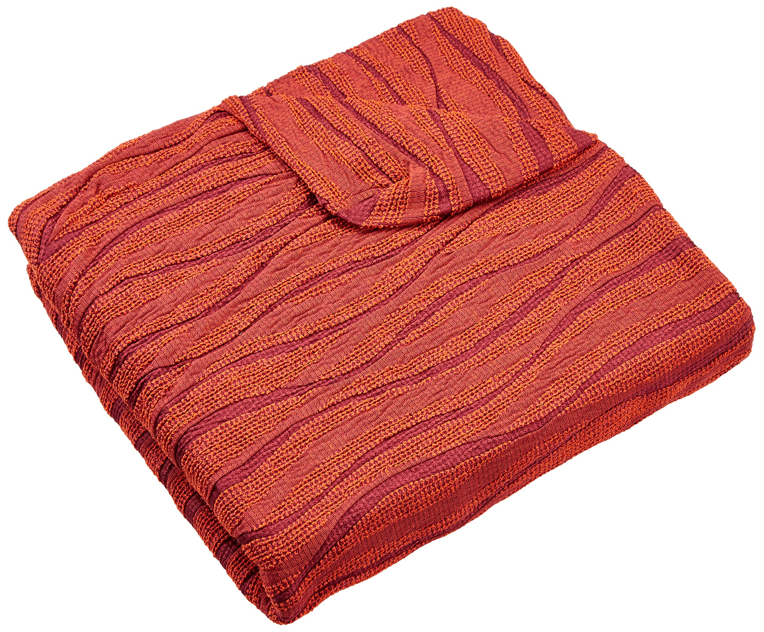 Zebra Fabric 18480 Sesselhusse Elastic Stretch Chair Cover, Andromeda Furniture Cover, Orange