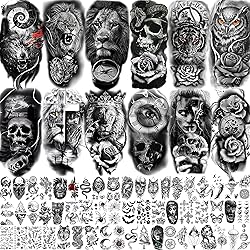 COKTAK 68 Sheets Large Half Arm Sleeve Temporary