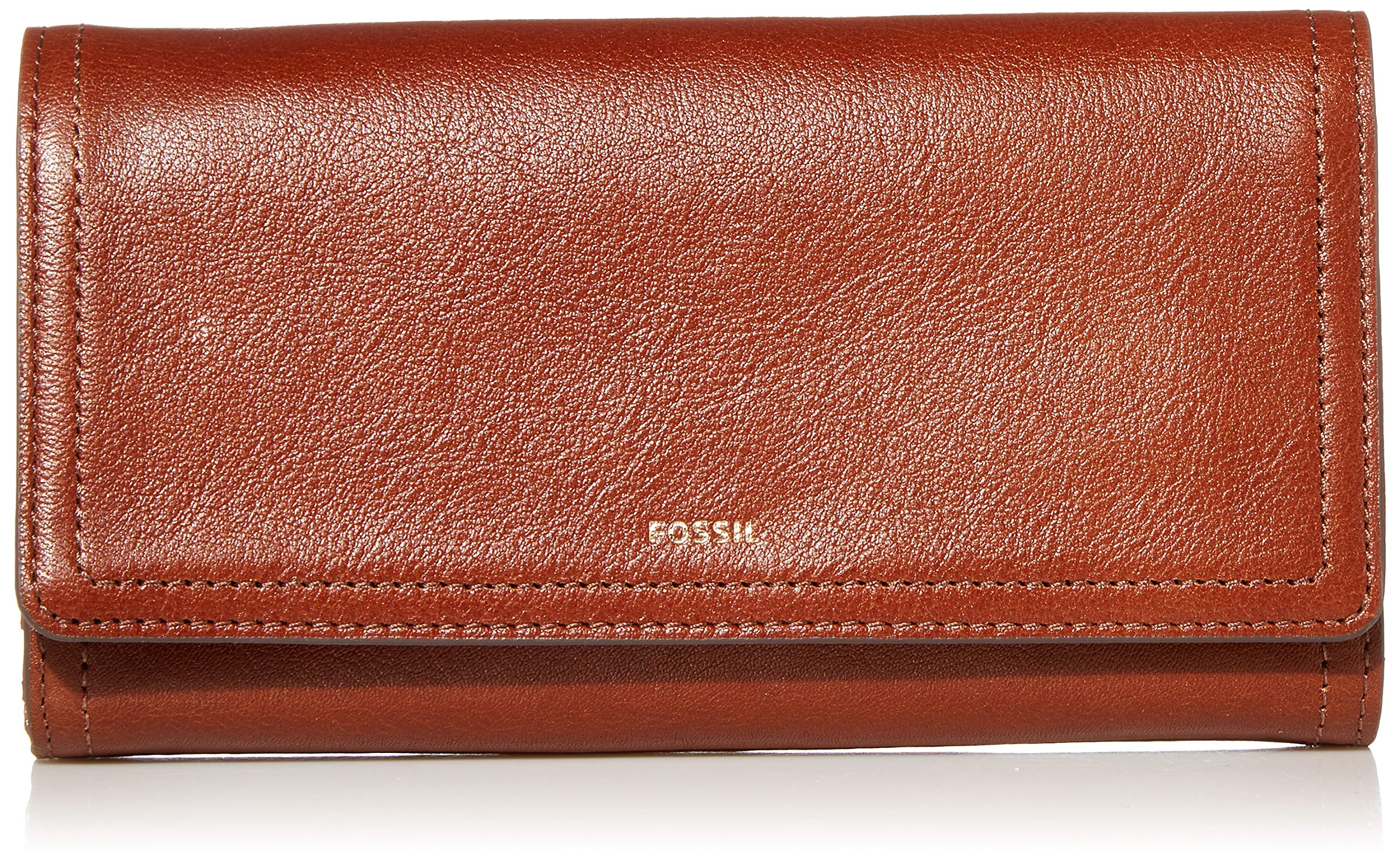 Fossil Women'S Logan Rfid Leather Clutch
