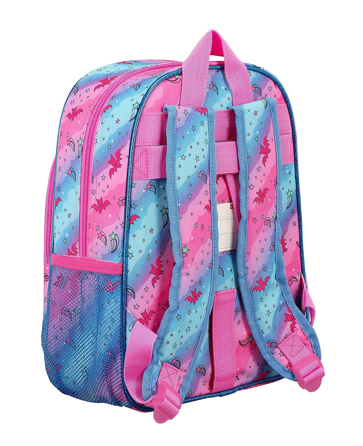 Mochila Escolar Infantil Bluey 'Let's Play' Con Ruedas - Para Niños, Resistente, Con Diseño Animado Y Adaptable A Carrito