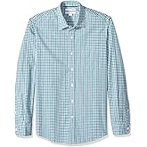 Amazon Essentials Men's Slim-Fit Long-Sleeve Poplin Shirt