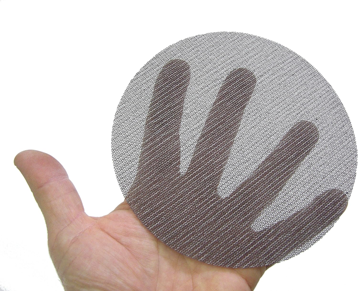 Mirka 9A-241-320 6-Inch 320 Grit Mesh Abrasive Dust Free Sanding Discs, Box of 50 Discs - Sandpaper Sheets - 