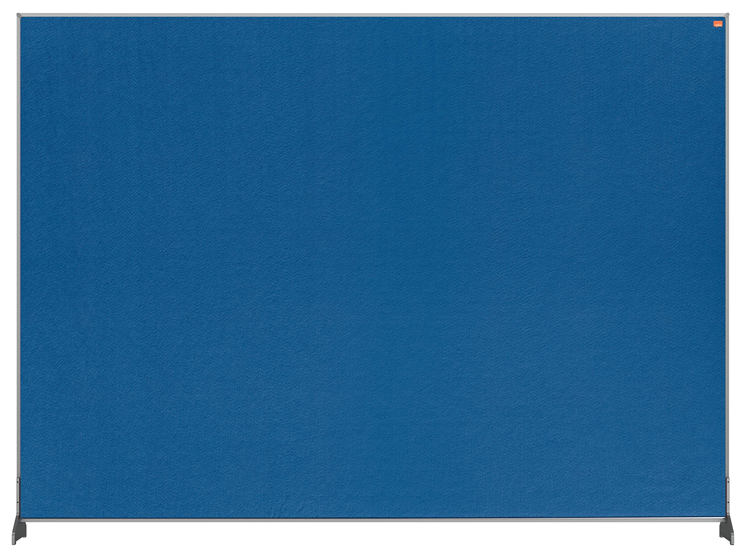 Nobo Impression Pro 1.8 m Hgh Desk Divider, Felt Surface, Blue, 1400 x 1000 mm, 1915505