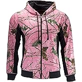 TrailCrest by Treel Women's Full Zip Up Hoodie Sweatshirt Fashion Hooded Jacket