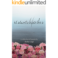It Starts Like This: a collection of poetry book cover