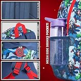 Marvel Spiderman Backpack Kids Teens Blue Rucksack School Bag Daypack Travel view 6