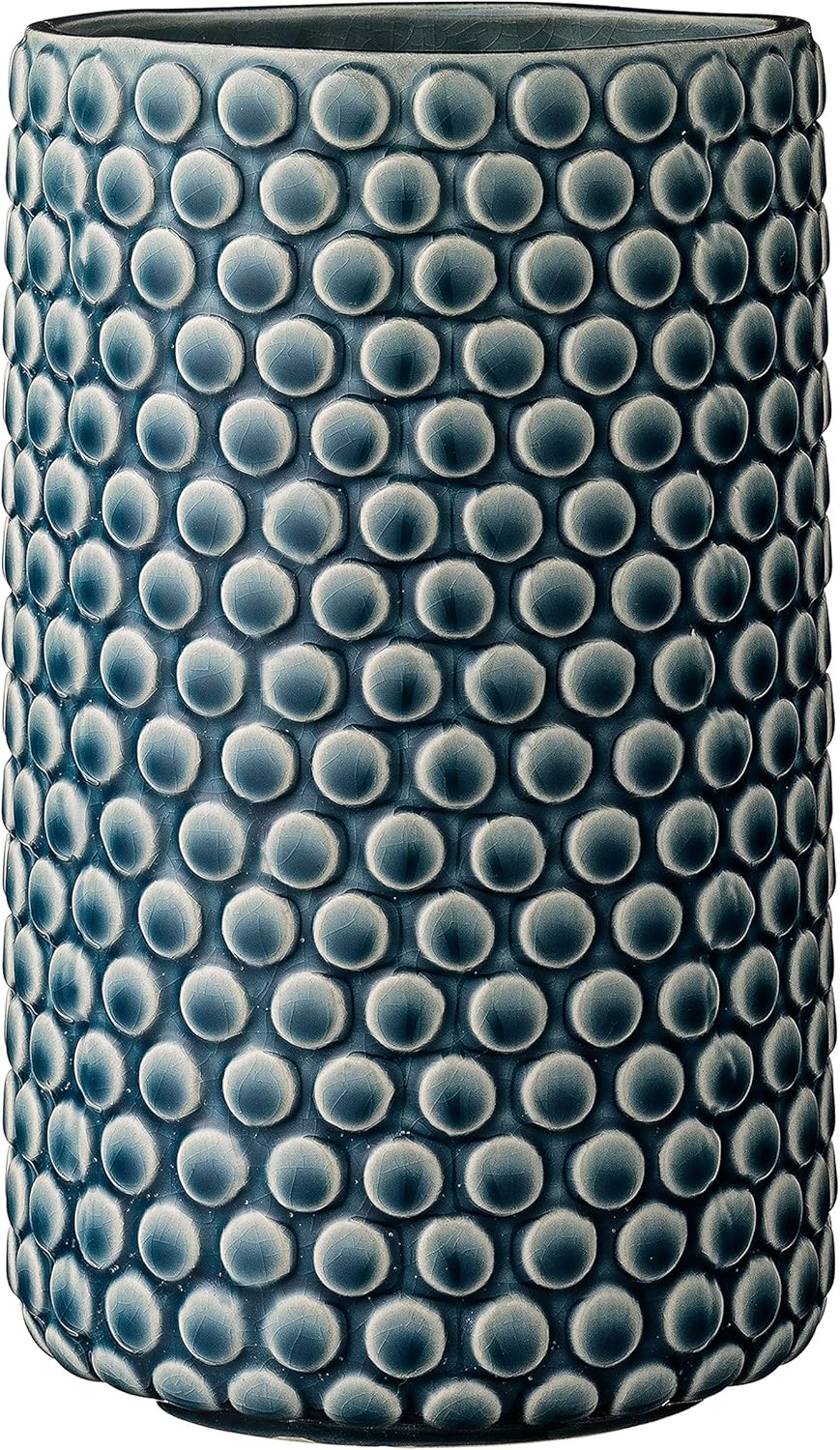 Ceramic polka dot vase