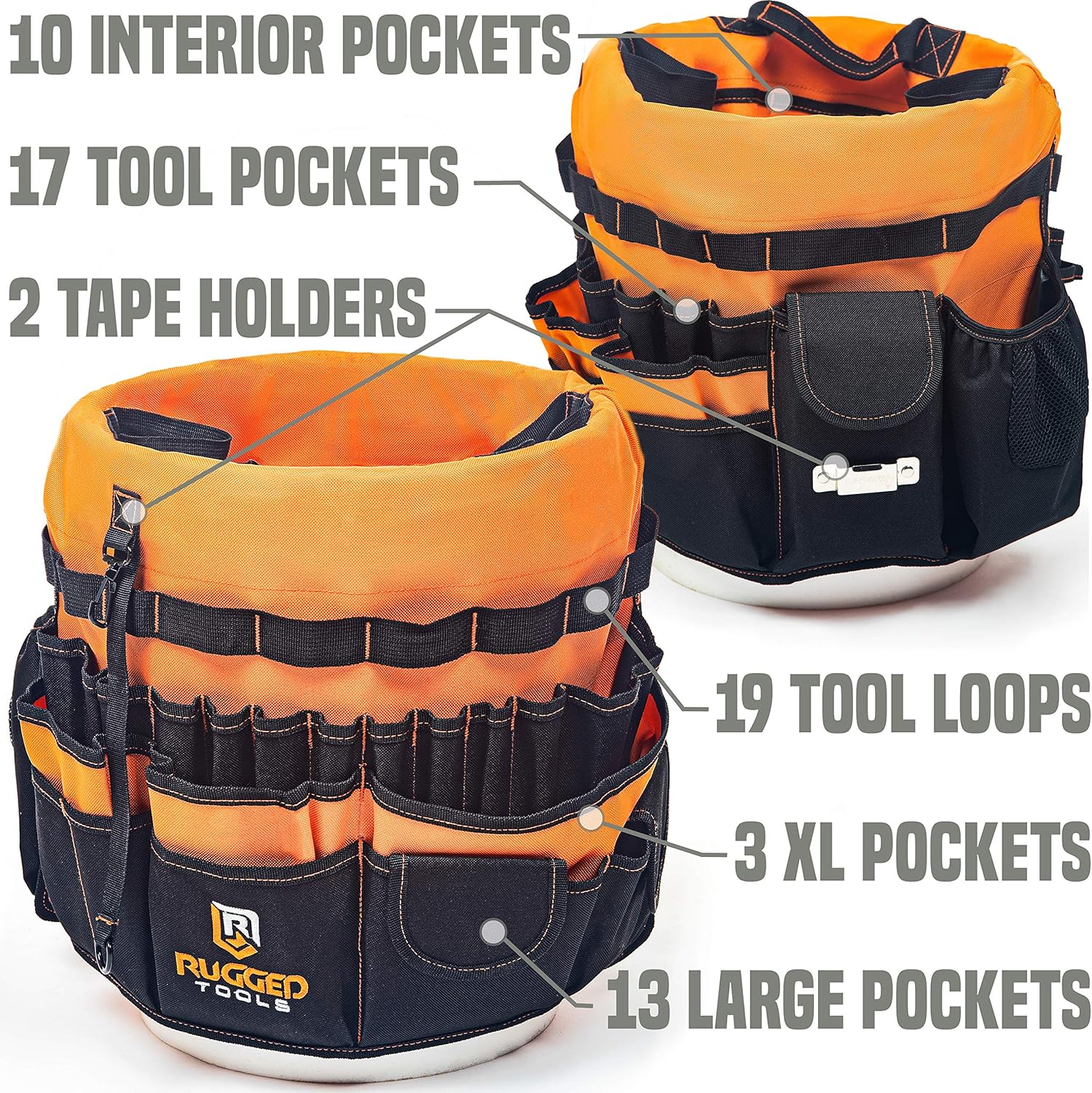 2 gallon bucket tool organizer