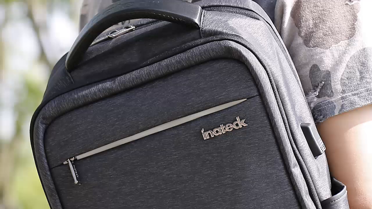 Inateck Slim Laptop Backpack Fits 15.6 Inch Laptops, Business Travel