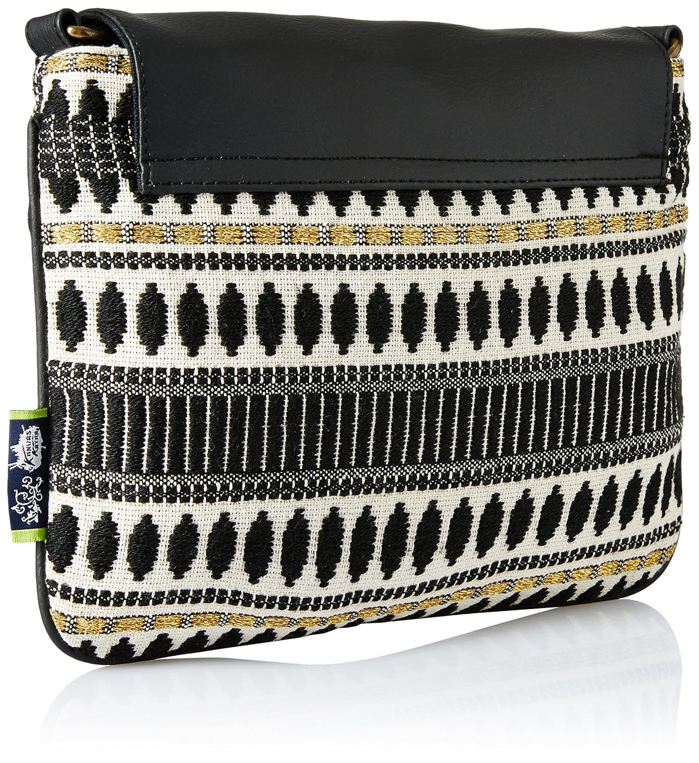 kanvas katha sansa women's tote bag (black) (kksnjq025)