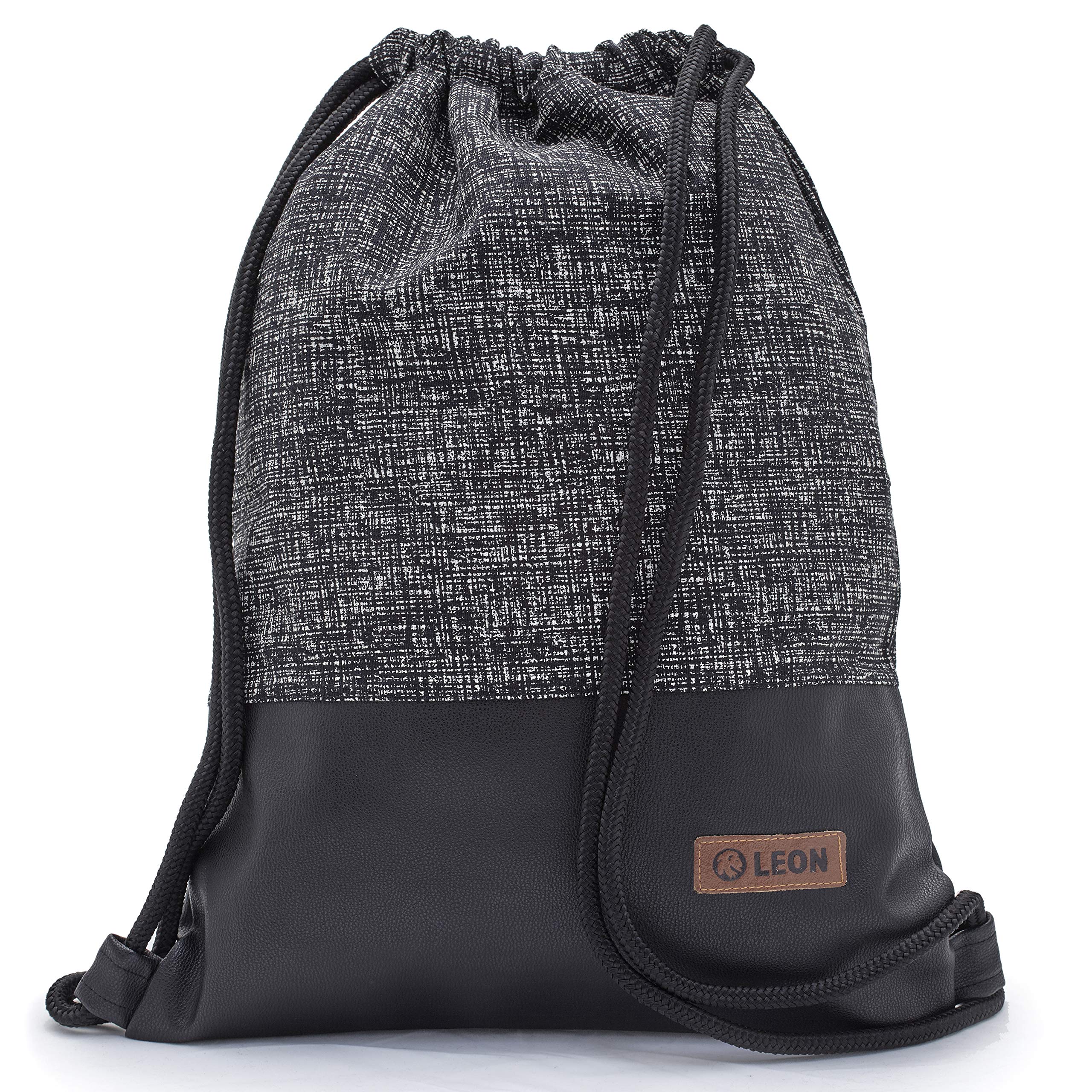 By Bers Gym Bag, Schraffur_sw_schwarzpu, 40cm hoch
