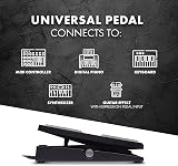 M-AUDIO EX-P Expression Pedal for MIDI Keyboards and Controllers view 2