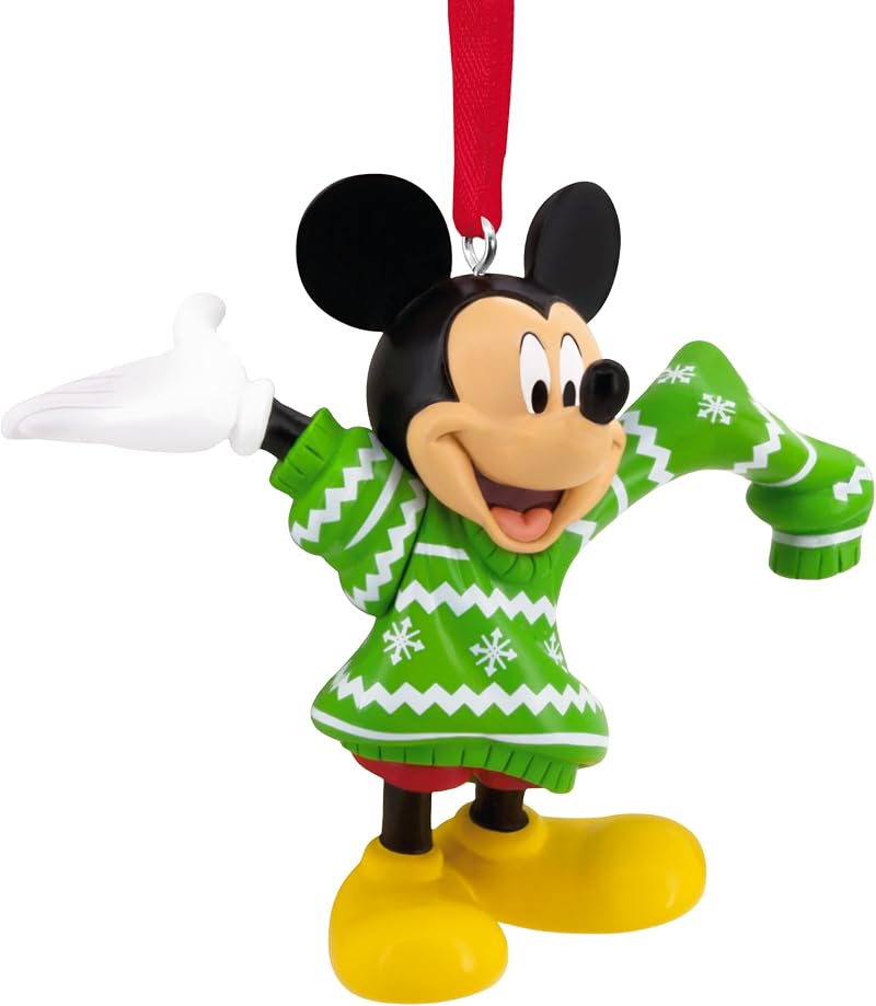 Hallmark Mickey Mouse Oversized Jumper Ornament Disney Tree Decoration