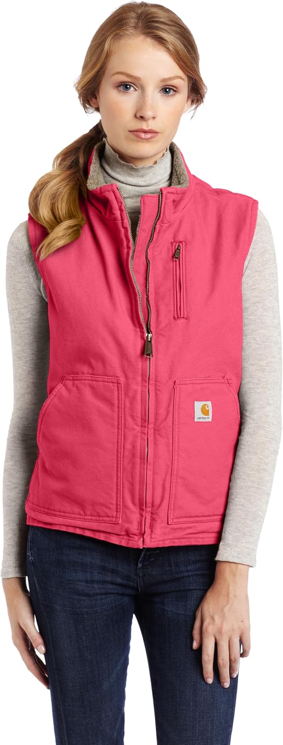 Download Jassen, vesten Carhartt Women's Mock Neck Sandstone Sherpa ...