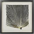 Huji 2-Tone Banana Leaf Shadow Box Wall Décor (Style A)
